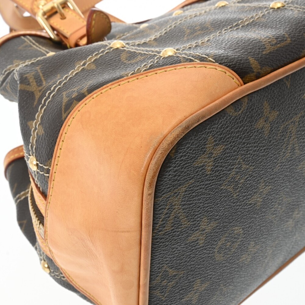 Louis Vuitton Monogram Rivet Brown Canvas Handbag - Picture 9 of 12